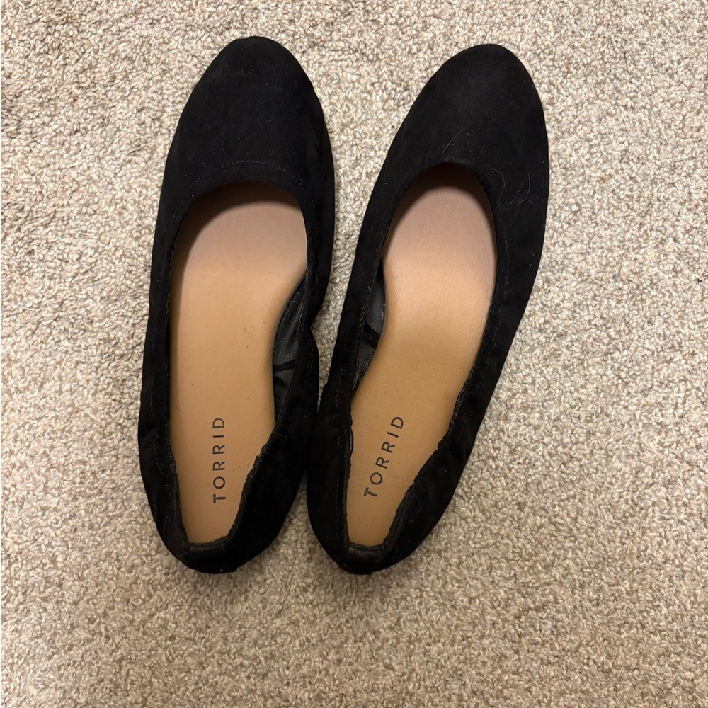 Torrid Black Ballet Flats, 8WW